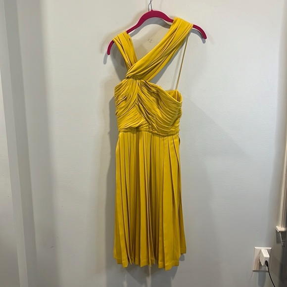 3.1 Phillip Lim citron Grecian pleated Dress 0 - Picture 7 of 7
